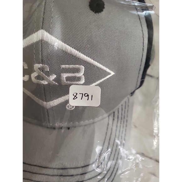 John Deere Dealership Mens Hat Black Gray Strapback Trucker 6-Panel Cap - Picture 13 of 13